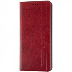 Чехол-книжка Gelius Leather New для Xiaomi Redmi 9с красного цвета