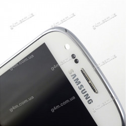 Дисплей Samsung i8190 Galaxy SIII Mini белый с тачскрином и рамкой (Оригинал)
