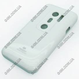 Накладка пластиковая MERCURY для HTC EVO 3D белая