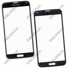 Стекло сенсорного экрана для Samsung G900H, G900F, Galaxy S5 черное