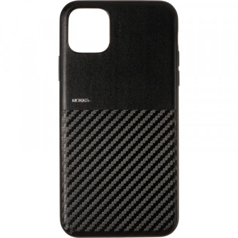 Чехол накладка Mokka Carbon Apple iPhone 11 черная