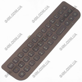 Клавіатура для Nokia N97 mini коричнева, кирилиця (Оригінал) злегка б/у