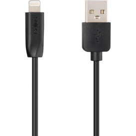 USB дата-кабель Gelius One GP-UC117 Lightning черный, 1 метр