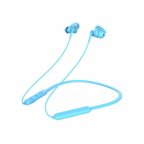 Гарнитура Bluetooth 5.0 GORSUN GS-E18A голубая