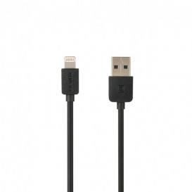 USB дата-кабель Remax Light Speed RC-006i Lightning для Apple iPhone черный 2м