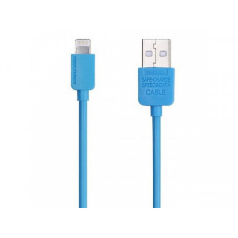 USB дата-кабель Remax Light Speed RC-006i Lightning для Apple iPhone голубой 1м