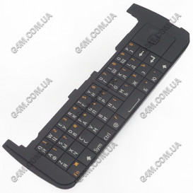 Клавіатура для Nokia C6-00 чорна, кирилиця (Оригінал) злегка б/у