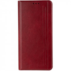 Чехол-книжка Gelius Leather New для Samsung A115 (A11), M115 (M11) красного цвета