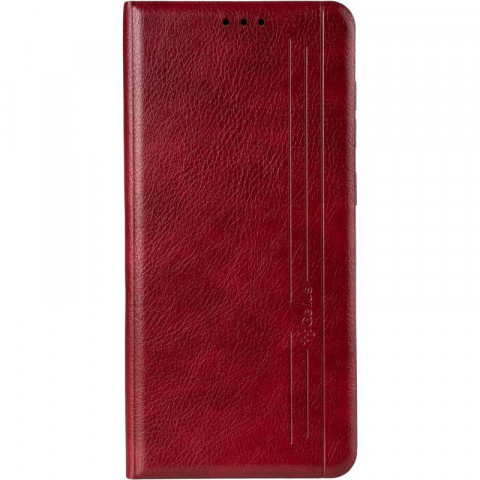 Чехол-книжка Gelius Leather New для Samsung A715 (A71) красного цвета