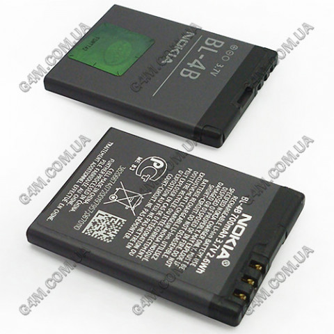 Аккумулятор BL-4B для Nokia 5000, N76, 2630, 2760, 6111, 7370, 7373, 7500 Prism, 7070 (High copy)
