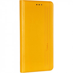 Чехол-книжка Gelius Leather New для Xiaomi Redmi 9с желтого цвета
