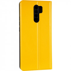 Чехол-книжка Gelius Leather New для Xiaomi Redmi 9 желтого цвета