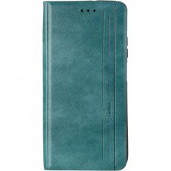 Чехол-книжка Gelius Leather New для Xiaomi Redmi 9t зеленого цвета