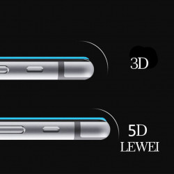 Защитное стекло Optima 5D для Apple XR (черное 5D стекло)