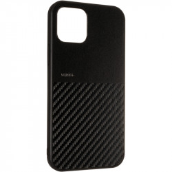 Чехол накладка Mokka Carbon Apple iPhone 12, Apple iPhone 12 Pro черная