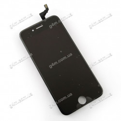 Дисплей Apple iPhone 6S с тачскрином и рамкой, черный (Оригинал)