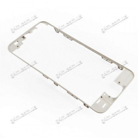 Рамка крепления дисплейного модуля для Apple iPhone 5S (белая)