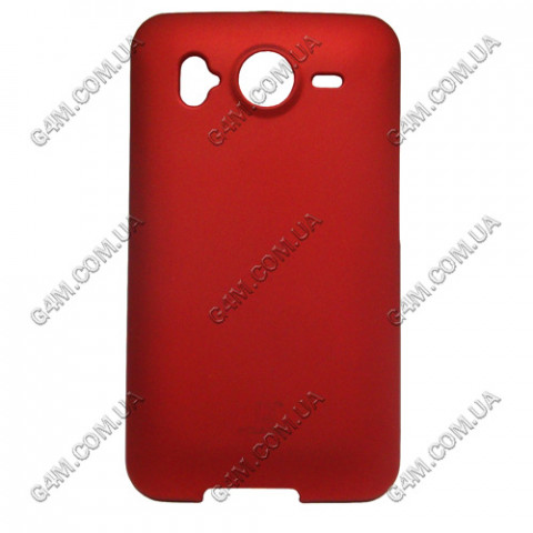 Накладка пластиковая с защитной пленкой POLAISHI для HTC A9191 Desire HD, A9192 Inspire 4G красный
