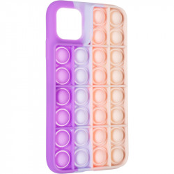 Чехол накладка Antistress для Apple iPhone 11 фиолетовая