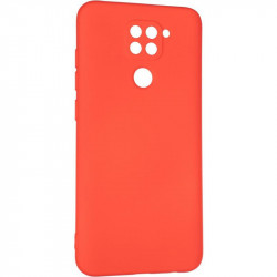 Чехол накладка Full Soft Case для Xiaomi Redmi Note 9 красная