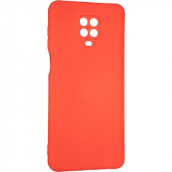 Чехол накладка Full Soft Case для Xiaomi Redmi Note 9 Pro Max красная