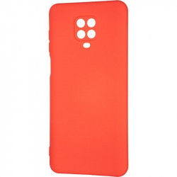 Чехол накладка Full Soft Case для Xiaomi Redmi Note 9 Pro Max красная