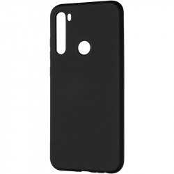 Чехол накладка Full Soft Case для Xiaomi Redmi Note 8, Note 8 (2021 года) черная