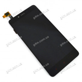 Дисплей Xiaomi Redmi Note 2 с тачскрином, черный