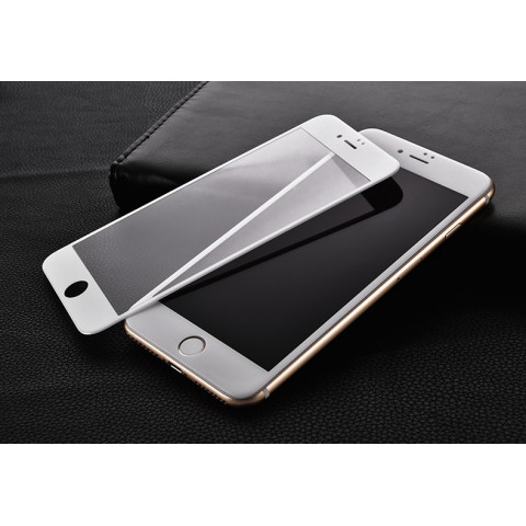 Защитное стекло Optima 5D для Apple iPhone 6, Apple iPhone 6S (5D стекло белого цвета)