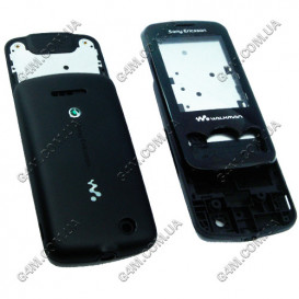 Корпус для Sony Ericsson W100 чорний, висока якість