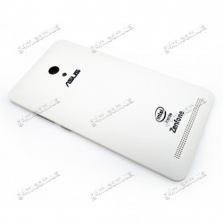 Задня кришка для Asus ZenFone 6 (A600CG) біла, Оригінал