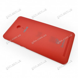 Задня кришка для Asus ZenFone 6 (A600CG) червона, Оригінал