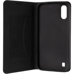 Чехол-книжка Gelius Leather New для Samsung A015 (A01), M015 (M01) черного цвета