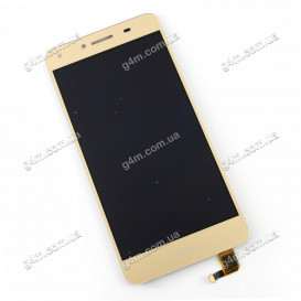 Дисплей Huawei Y5 II (CUN-U29, CUN-L21), Honor 5, Honor Play 5 с тачскрином, золотистый