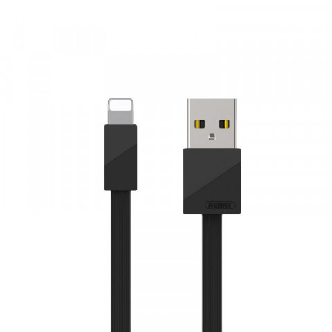USB дата-кабель Remax Blade RC-105i Lightning для Apple iPhone черный 1м