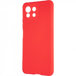 Чехол накладка Full Soft Case для Xiaomi Mi 11 Lite красная