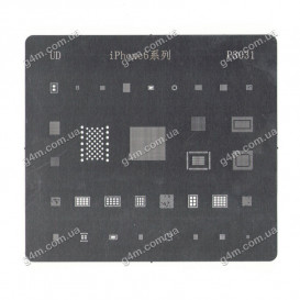 Трафарет UD P3031 для Apple iPhone 6 мікросхем