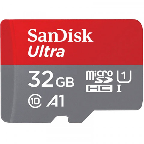 Карта памяти SanDisk microSDHC 32Gb Ultra (120Mb/s) (Class 10) (UHS-1)