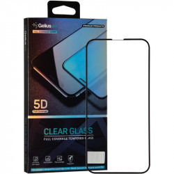 Защитное стекло Gelius Pro Clear Glass для Apple iPhone 13 (черное 5D стекло)