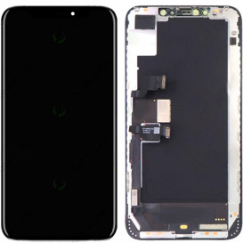 Дисплей Apple iPhone XS с тачскрином и рамкой, черный (OLED)