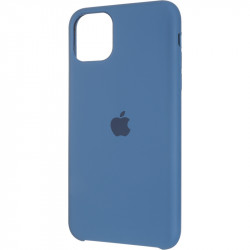 Чехол накладка Original Soft Case Apple iPhone 11 Pro синего цвета