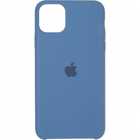 Чехол накладка Original Soft Case Apple iPhone 11 Pro синего цвета