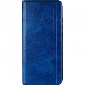 Чехол-книжка Gelius Leather New для Xiaomi Redmi 9a синего цвета