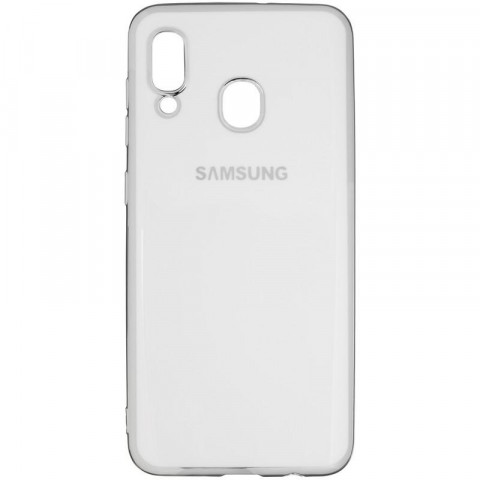 Накладка Anyland Deep Farfor для Samsung A107 (A10s) (белого цвета)