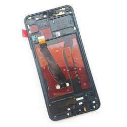 Дисплей Huawei Honor 8x (JSN-L21) с тачскрином и рамкой, черный (Оригинал)