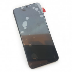 Дисплей Huawei Honor 8x (JSN-L21) с тачскрином и рамкой, черный (Оригинал)