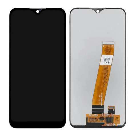 Дисплей Samsung A015F (A01 2020 года) с тачскрином, (Широкий) черный