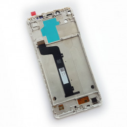 Дисплей Xiaomi Redmi Note 5, Redmi Note 5 Pro (M1803E7SG) с тачскрином и рамкой, белый