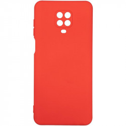 Чехол накладка Full Soft Case для Xiaomi Redmi Note 9s красная