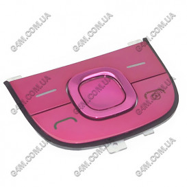 Клавіатура для Nokia 2220 slide верхня, рожева (Оригінал)